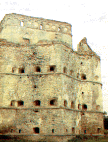 The tower of the fortress in Medzhibizh