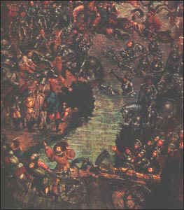 Forcing of the river by Polish Army