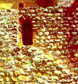 фрагмент стіни замку 